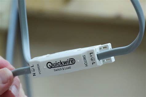 quickwire junction box splitter|prewired junction boxes.